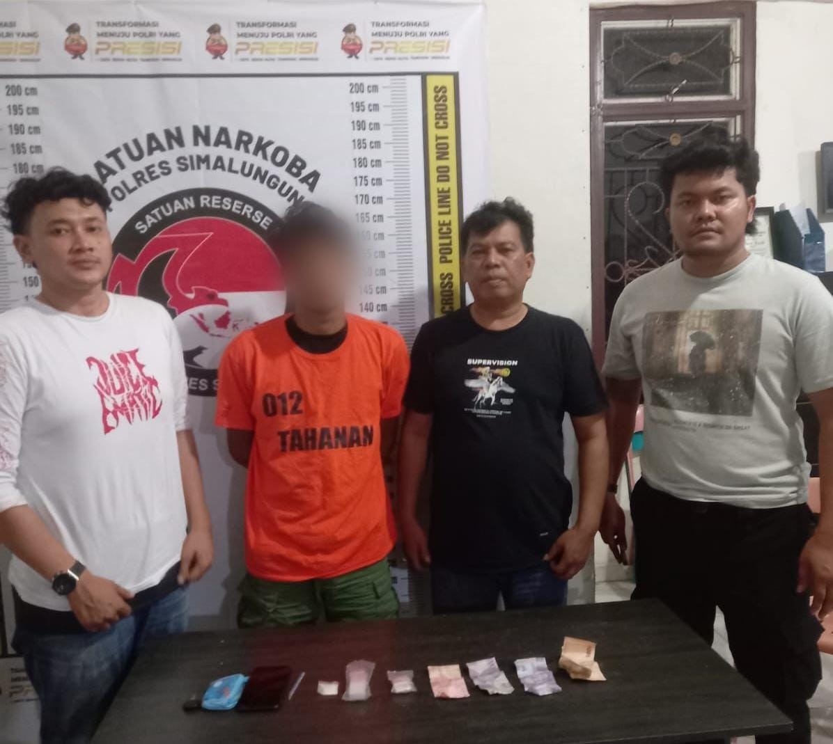 Sat Narkoba Polres Simalungun Kembali Berhasil Menangkap Pengedar Narkoba Bersama Sabu 2.05 Gram