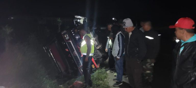 Kecelakaan Maut di Jalan Pematang Siantar-Kabanjahe, Satu Orang Tewas, Dua Luka Berat