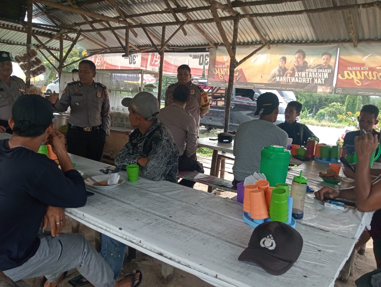 Kapolsek Balata Gelar Program Minggu Kasih di Nagori Bahsampuran