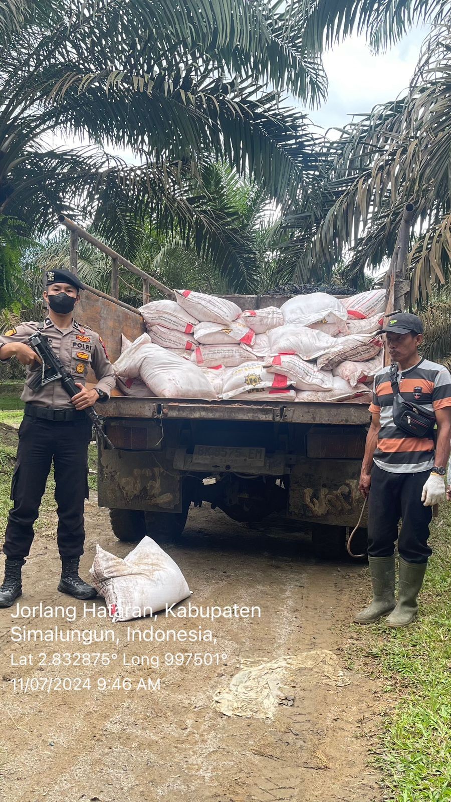 Sat Samapta Polres Simalungun Gelar Giat Pengamanan di Perkebunan PTPN IV