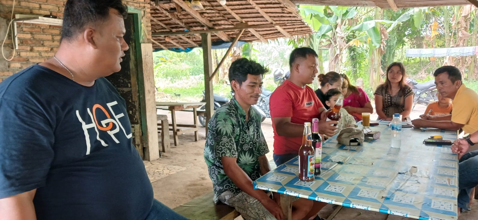 Polsek Perdagangan Resor Simalungun Amankan Penjual Miras di Warung Tuak Dian, Pematang Bandar