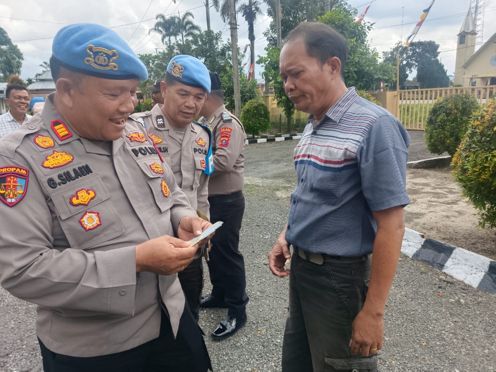 Operasi Penegakan Disiplin di Polsek Balata, Sie Propam Polres Simalungun Laksanakan Operasi Gaktibp