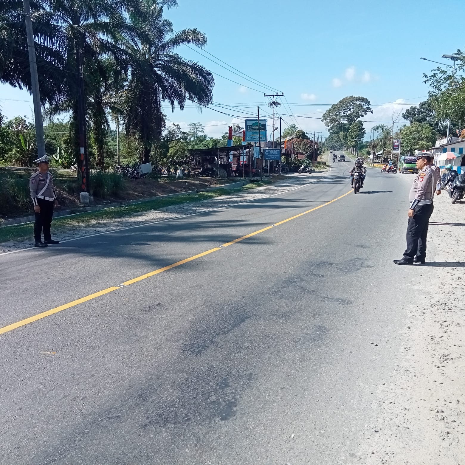 Sat Lantas Polres Simalungun Gelar Pengaturan Lalulintas Sore Hari