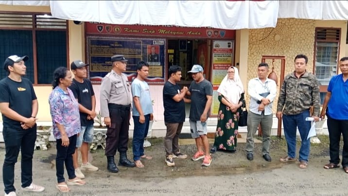 Polsek Bangun Sukses Mediasi Kasus Penganiayaan Supir Angkot