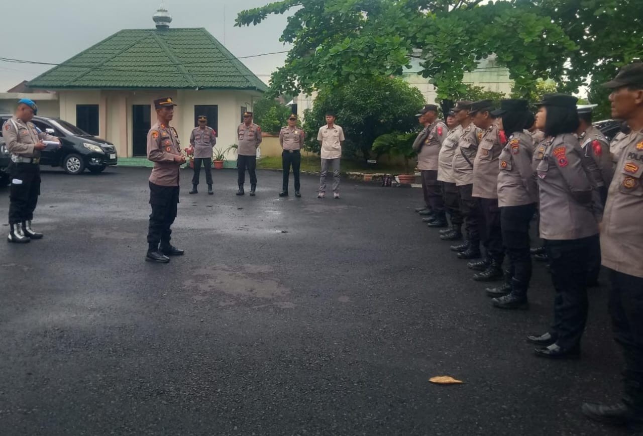 Polres Simalungun Amankan Aksi Unjuk Rasa Aliansi Gerakan Masyarakat Tutup TPL, Hakim Tolak Gugatan 