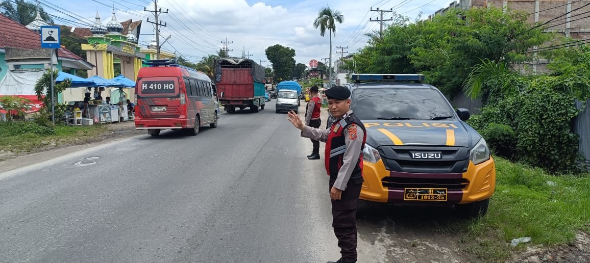 Sat Samapta Polres Simalungun Laksanakan Patroli Perintis Presisi, Jaga Kondusivitas Wilayah Hukum