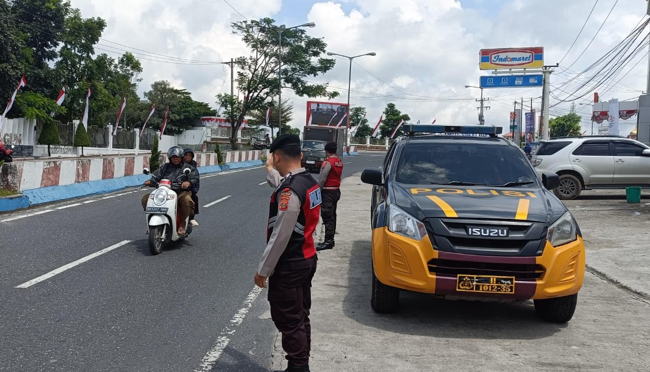 Sat Samapta Polres Simalungun Gelar Patroli Presisi di Kota Pamatangraya