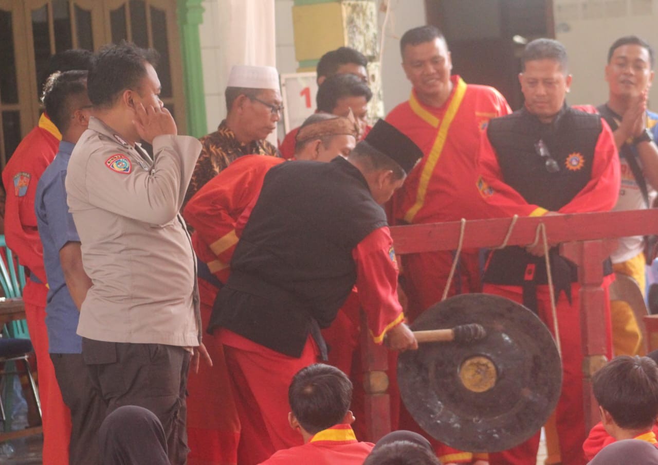 Penutupan Pertandingan Pencak Silat Piala Kapolsek Perdagangan Berlangsung Lancar, Warga Diimbau Jag