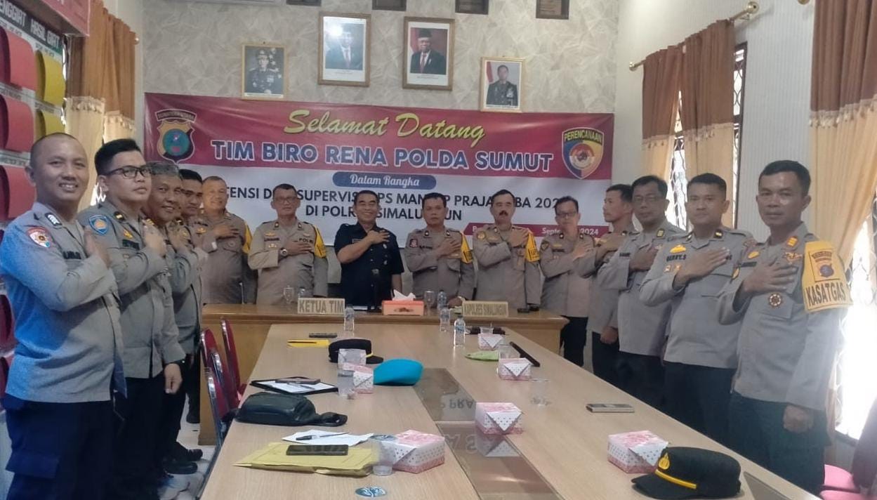 Polres Simalungun Gelar Kegiatan Asistensi Pengamanan Pilkada 2024 Bersama Tim Rorena Polda Sumut