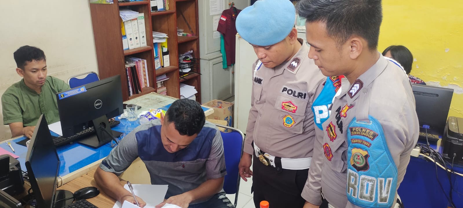 Brigpol Muhammad Sugeng Resmi Diberhentikan Tidak Dengan Hormat, Polres Simalungun Serahkan Surat PT