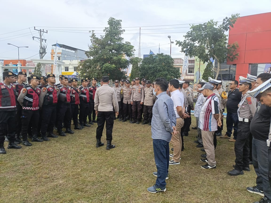 Polres Simalungun Menggelar Pengamanan Pesta Rondang Bittang ke-XXXIV Tahun 2024