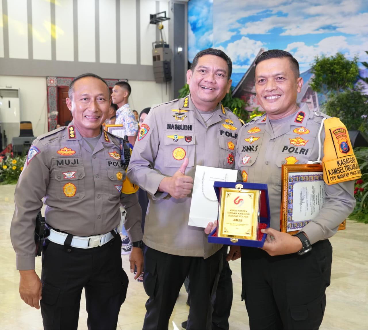 Sat Lantas Polres Simalungun Raih Juara III Lomba Konten Lalu Lintas dalam Hari Bhayangkara ke-69