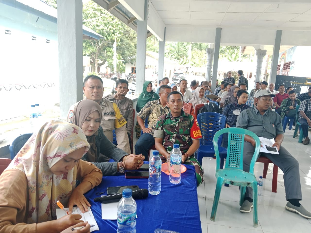 Bhabinkamtibmas Polsek Perdagangan Tingkatkan Sinergitas TNI-Polri Jelang Pemilukada