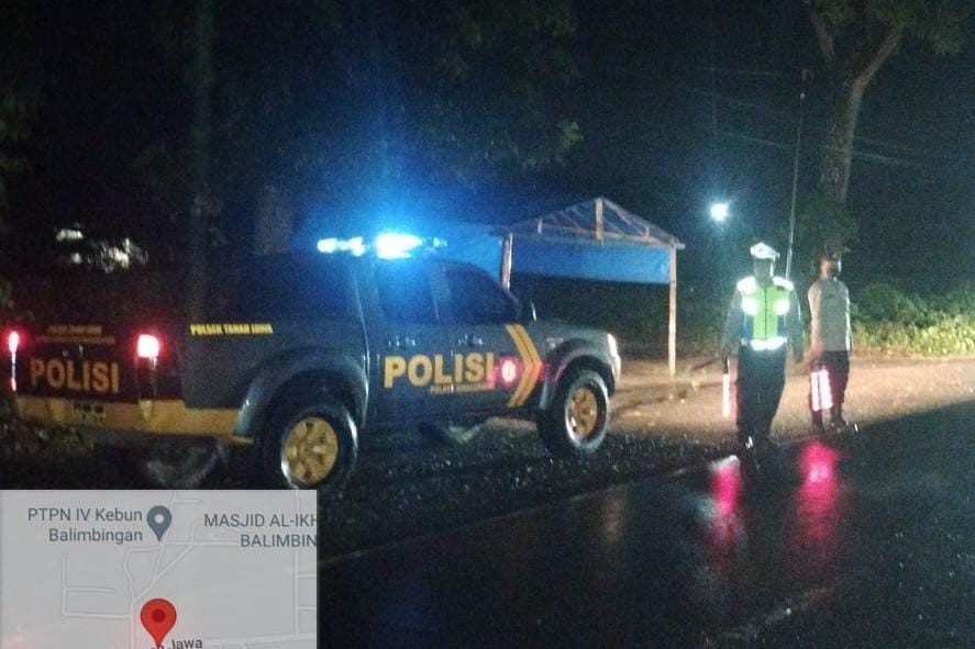 Polsek Tanah Jawa Tingkatkan Patroli Dialogis untuk Cegah Kejahatan 3C di Wilayah Tanah Jawa