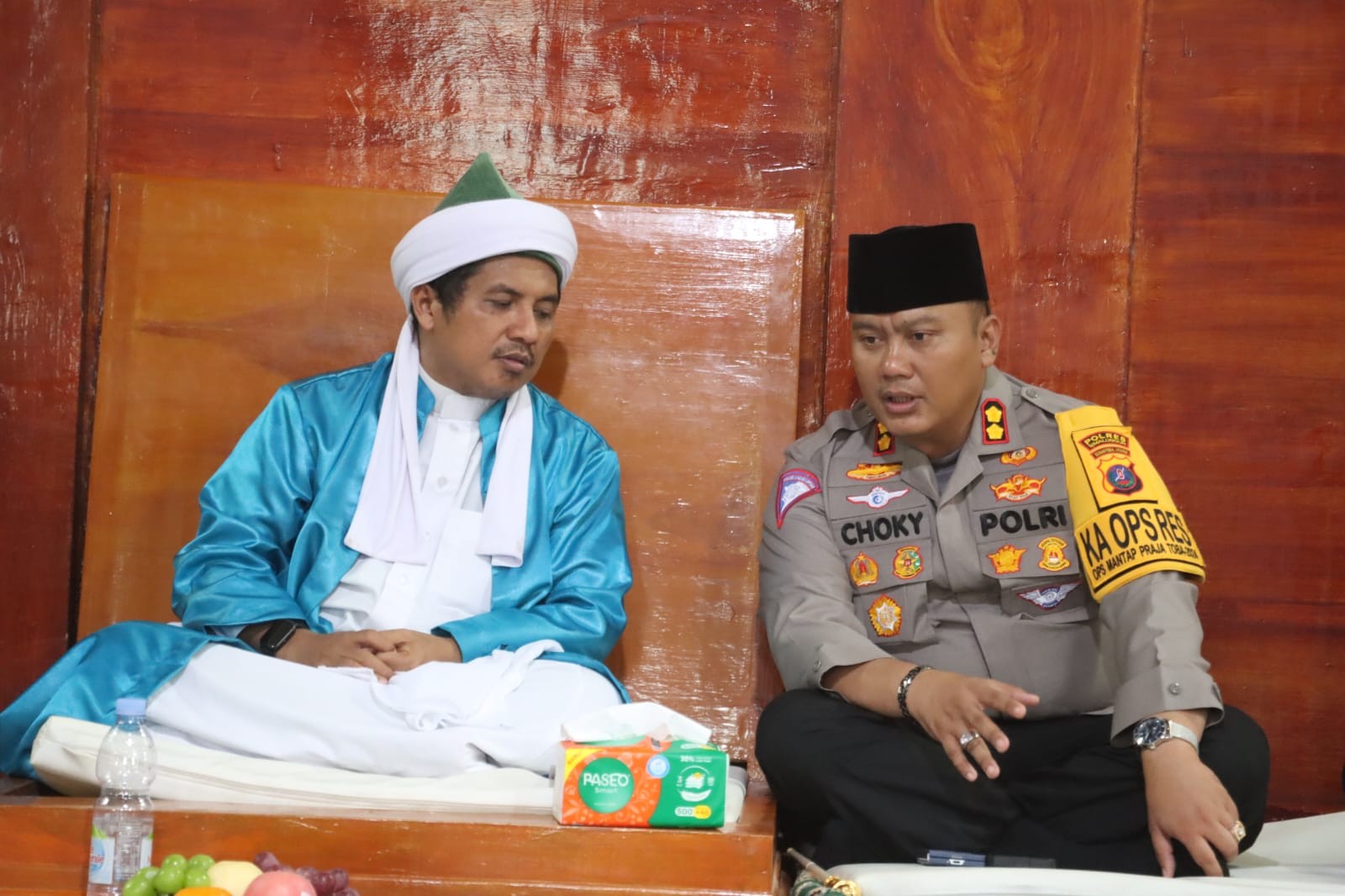 Mewakili Kapolda Sumut, Kapolres Simalungun Hadiri Haul ke-15 Tuan Guru Batak