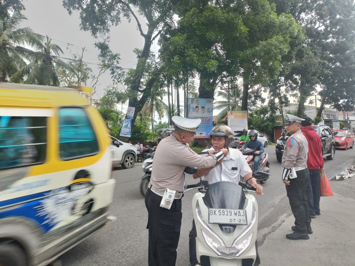 Polres Simalungun Gelar Operasi Zebra Toba 2024, Sosialisasi dan Penegakan Hukum