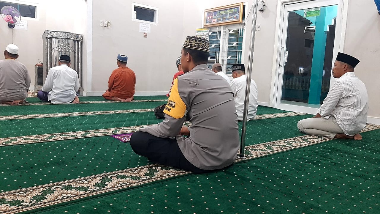 Bhabinkamtibmas Polsek Perdagangan Gelar Safari Subuh, Jaga Kamtibmas dan Sukseskan Pilkada 2024