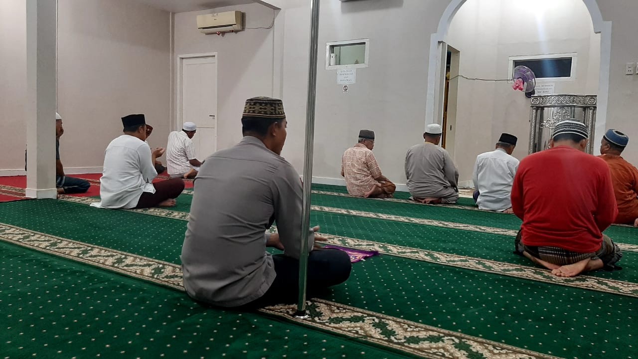 Bhabinkamtibmas Polsek Perdagangan Gelar Safari Subuh, Ajak Warga Jaga Kamtibmas dan Sukseskan Pilka