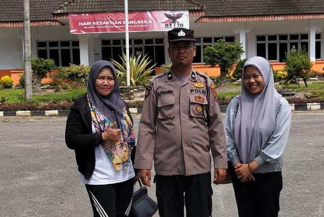 Polsek Tanah Jawa Gelar Patroli Dialogis, Ajak Satpam Kantor SDM Dolok Sinumba