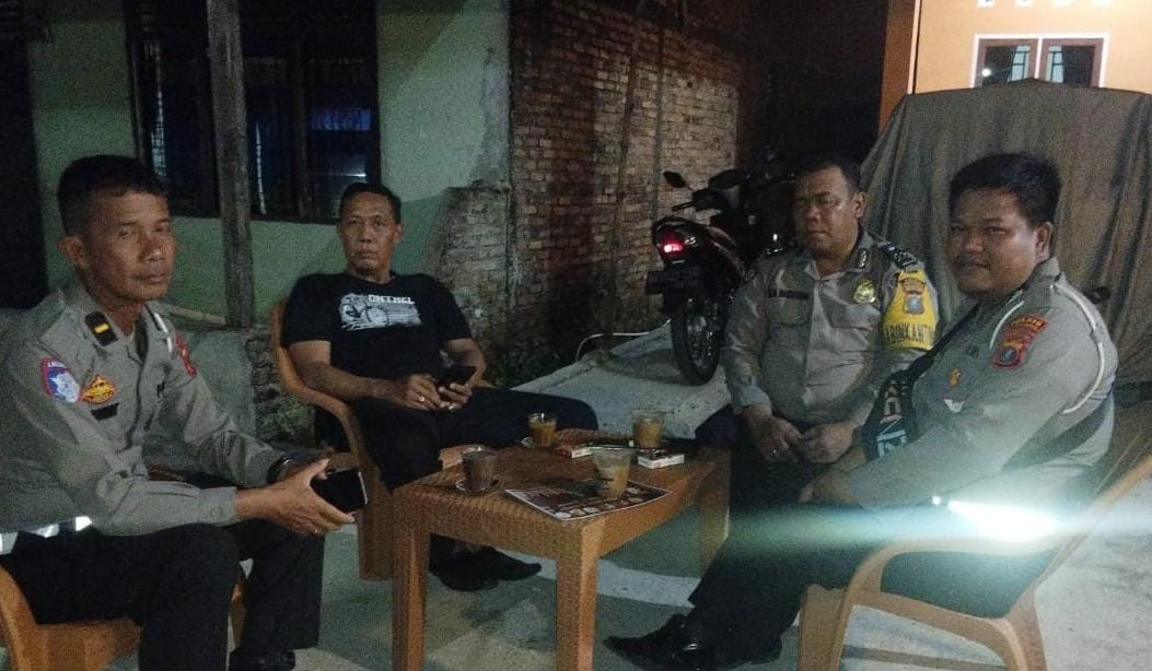 Polsek Tanah Jawa Gelar Patroli Blue Light, Cegah Balap Liar dan Jaga Kamtibmas di Malam Hari