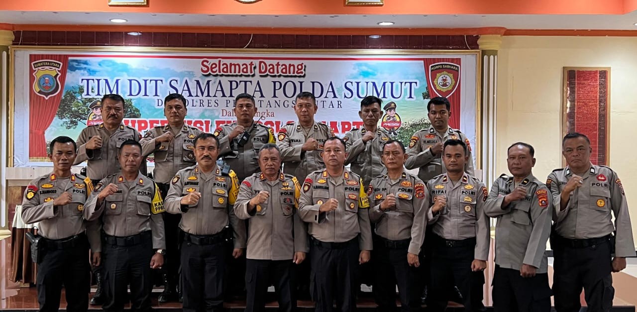 Tim IV Samapta Polda Sumut Supervisi Fungsi Samapta Polres Simalungun, Tingkatkan Kinerja dan Profes