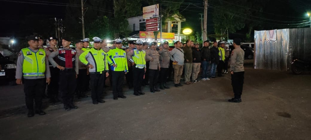 Polres Simalungun Gelar Patroli Skala Besar Antisipasi Geng Motor dan Balap Liar di Malam Libur