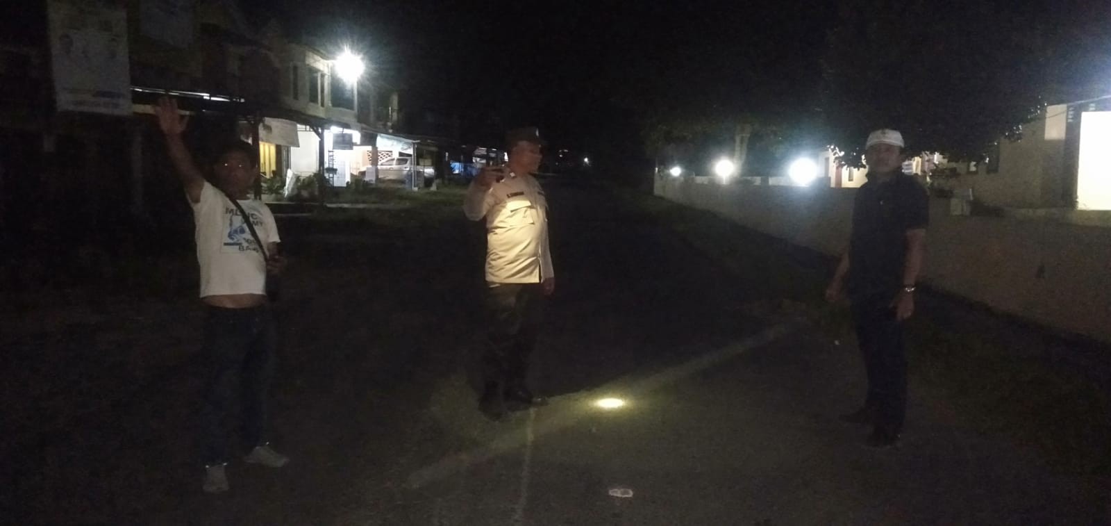 Jelang Pilkada Serentak, Polsek Sidamanik Gelar Patroli Malam Hari Untuk Tingkatkan Keamanan Warga