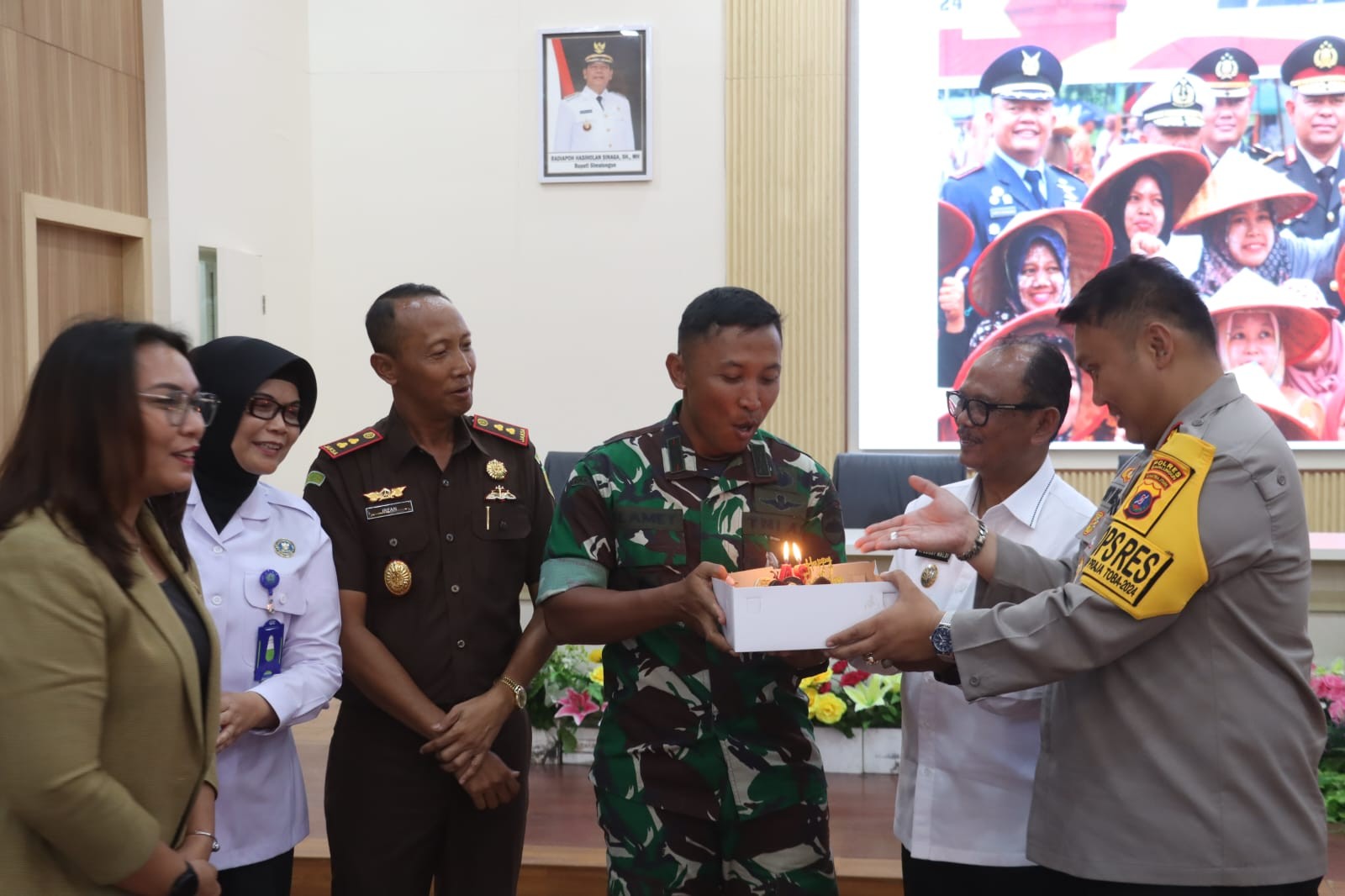 Kejutan Manis Kapolres Simalungun: Ulang Tahun Dandim diiringi Semangat Sinergitas TNI-Polri