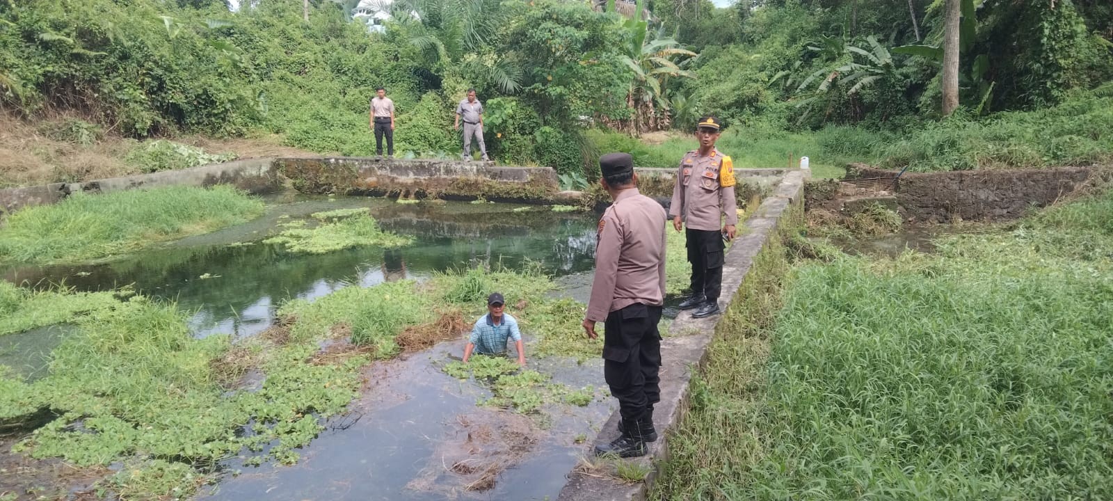 Polres Simalungun Dukung Program Ketahanan Pangan Astacita 100 Hari Presiden