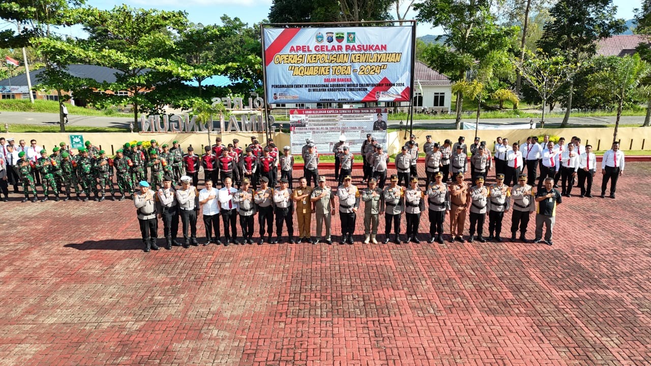 Polres Simalungun Siap Amankan Event Internasional Aquabike World Championship 2024