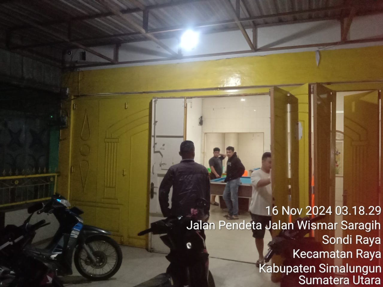 Polsek Raya Intensifkan Patroli Malam untuk Jaga Keamanan Wilayah di Simalungun