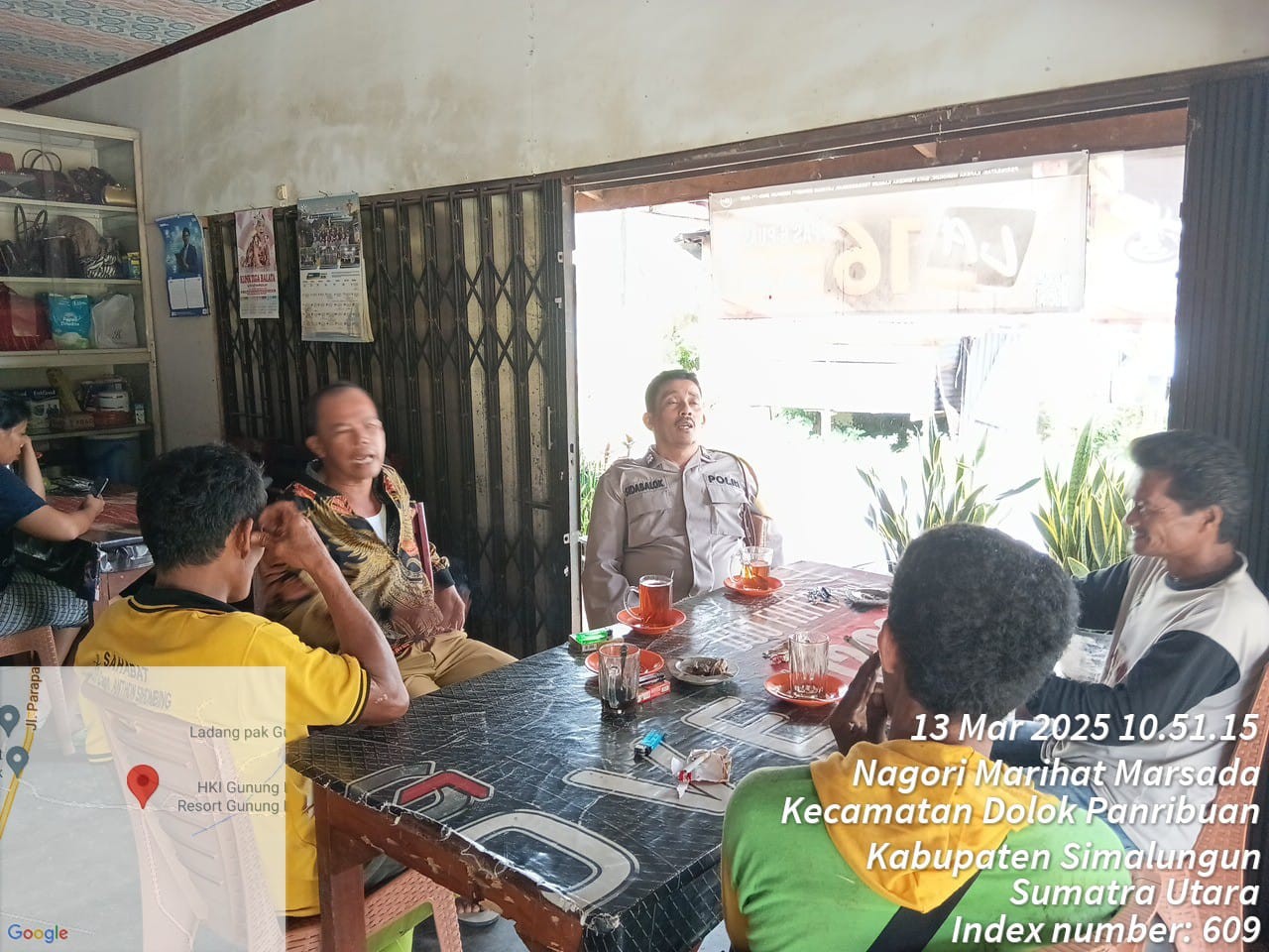 Bhabinkamtibmas Polsek Dolok Panribuan Sosialisasikan Kamtibmas di Dusun Sigaol, Tekankan Pentingnya