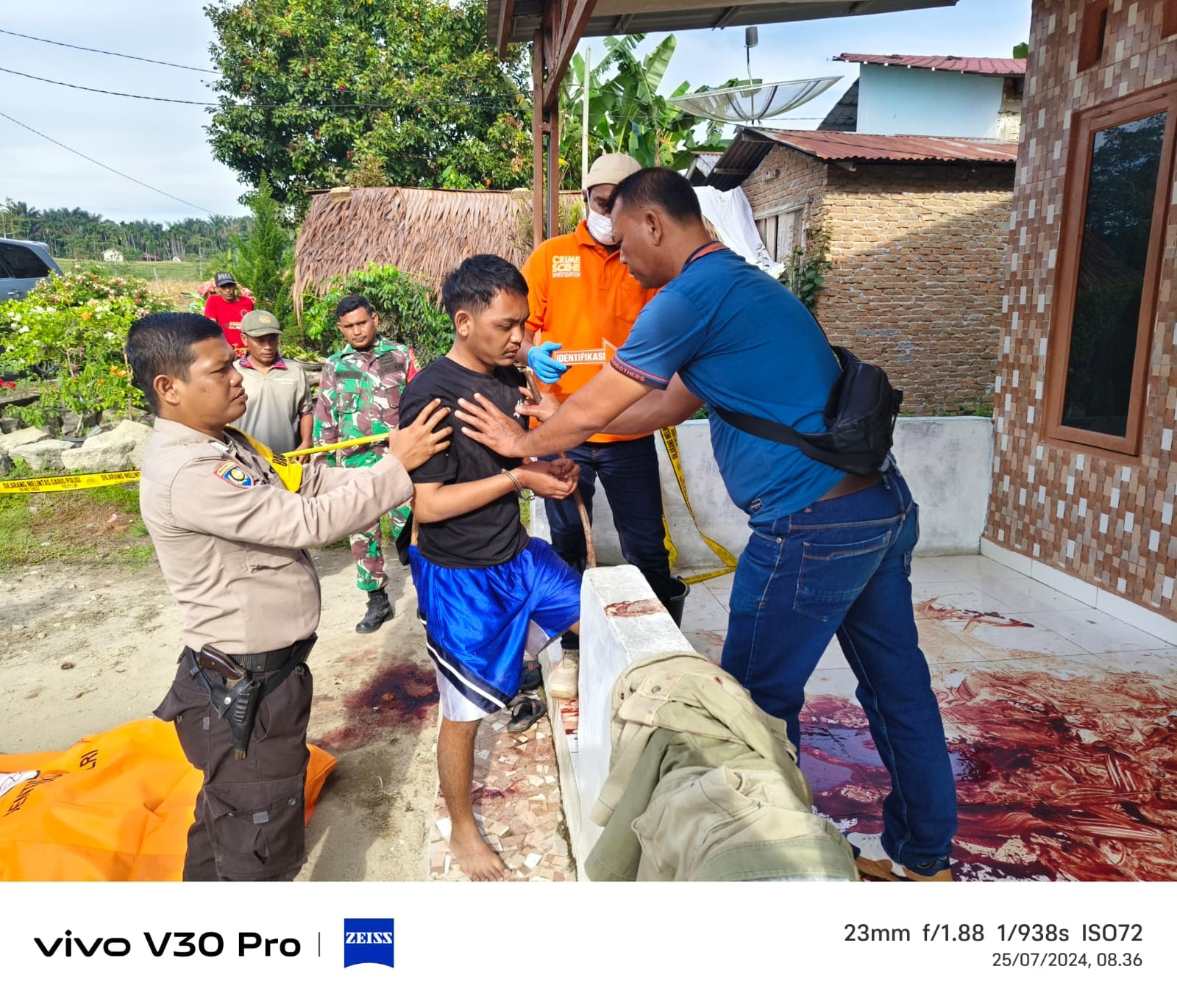 Polres Simalungun Tangkap Tersangka Pembunuhan Kakek, Tewas Ditebas Keponakan, Motif karena Kesal Di