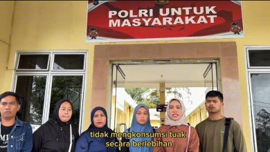 Istri korban dan keluarga menyampaikan ucapan trimakasih kepada Personel Polres Simalungun